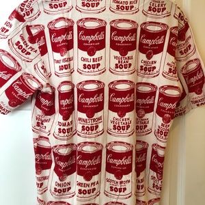 Uniqlo x Andy Warhol Campbell Soup Tee Size M